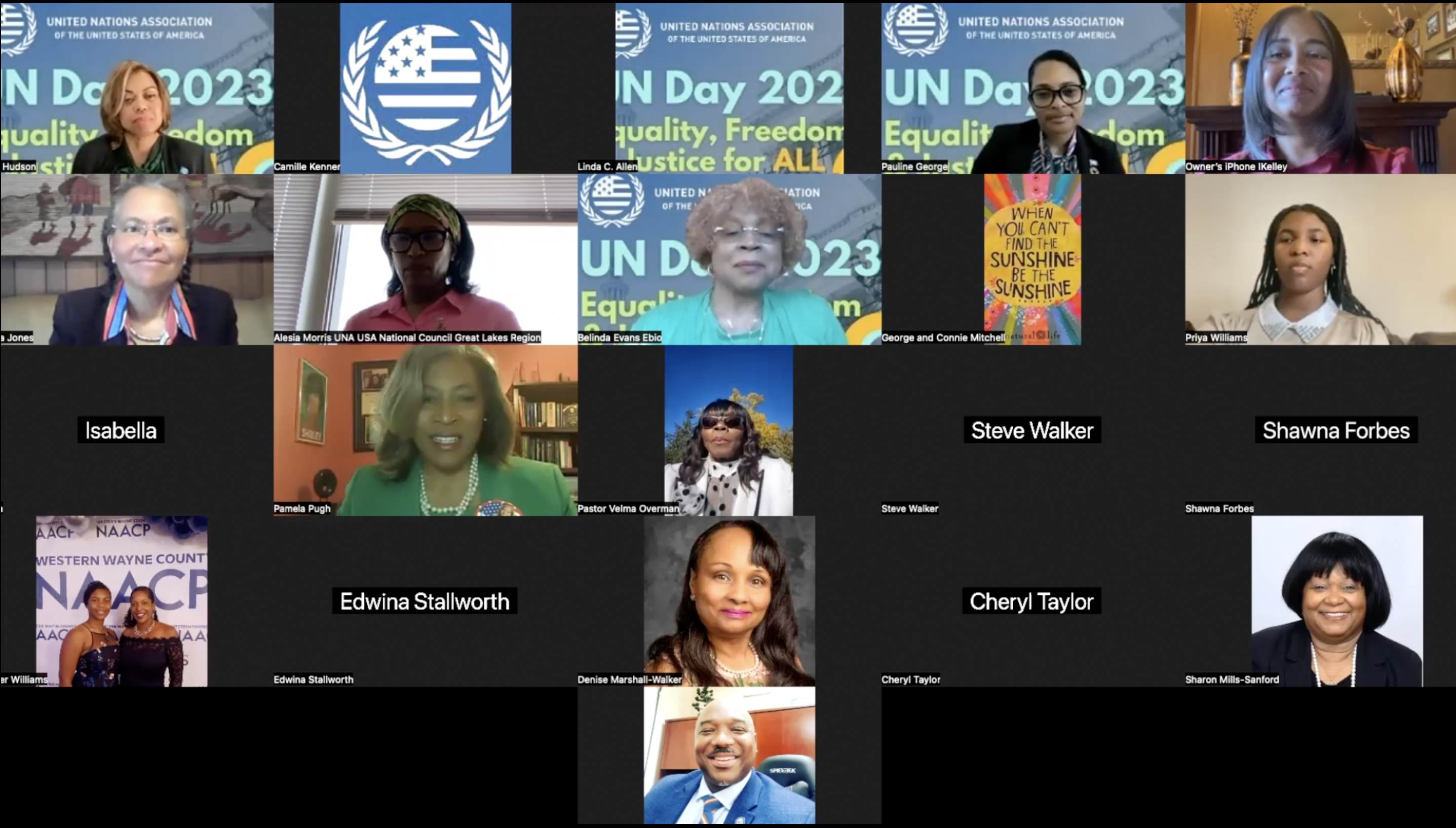 UN Day 2023 Participants
